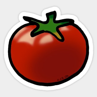 juicy tomato Sticker